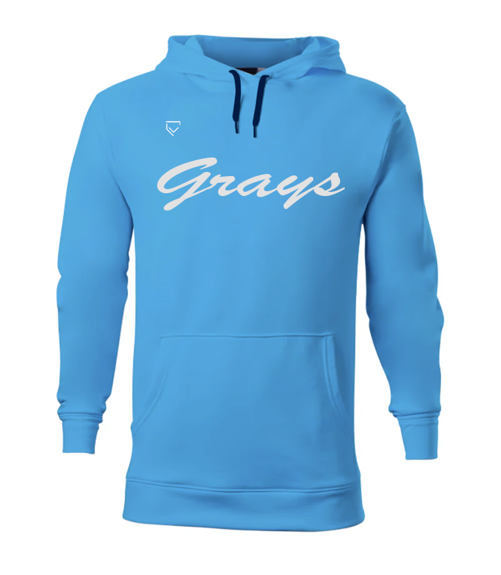 Grays Powder Blue Sweatshirt Hoodie LV Lumber